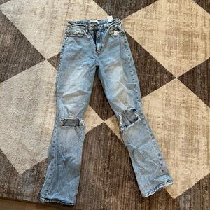 Abercrombie & Fitch Light Blue Denim Jeans